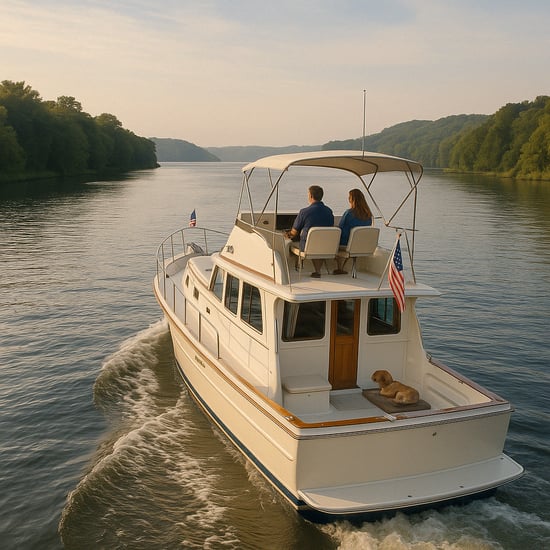 Cruising in the Connecticut River