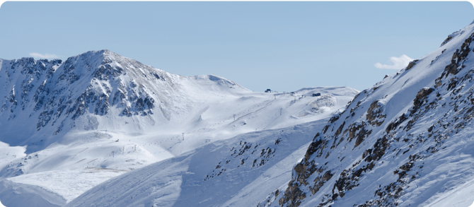 A Basin - A skiers paradise