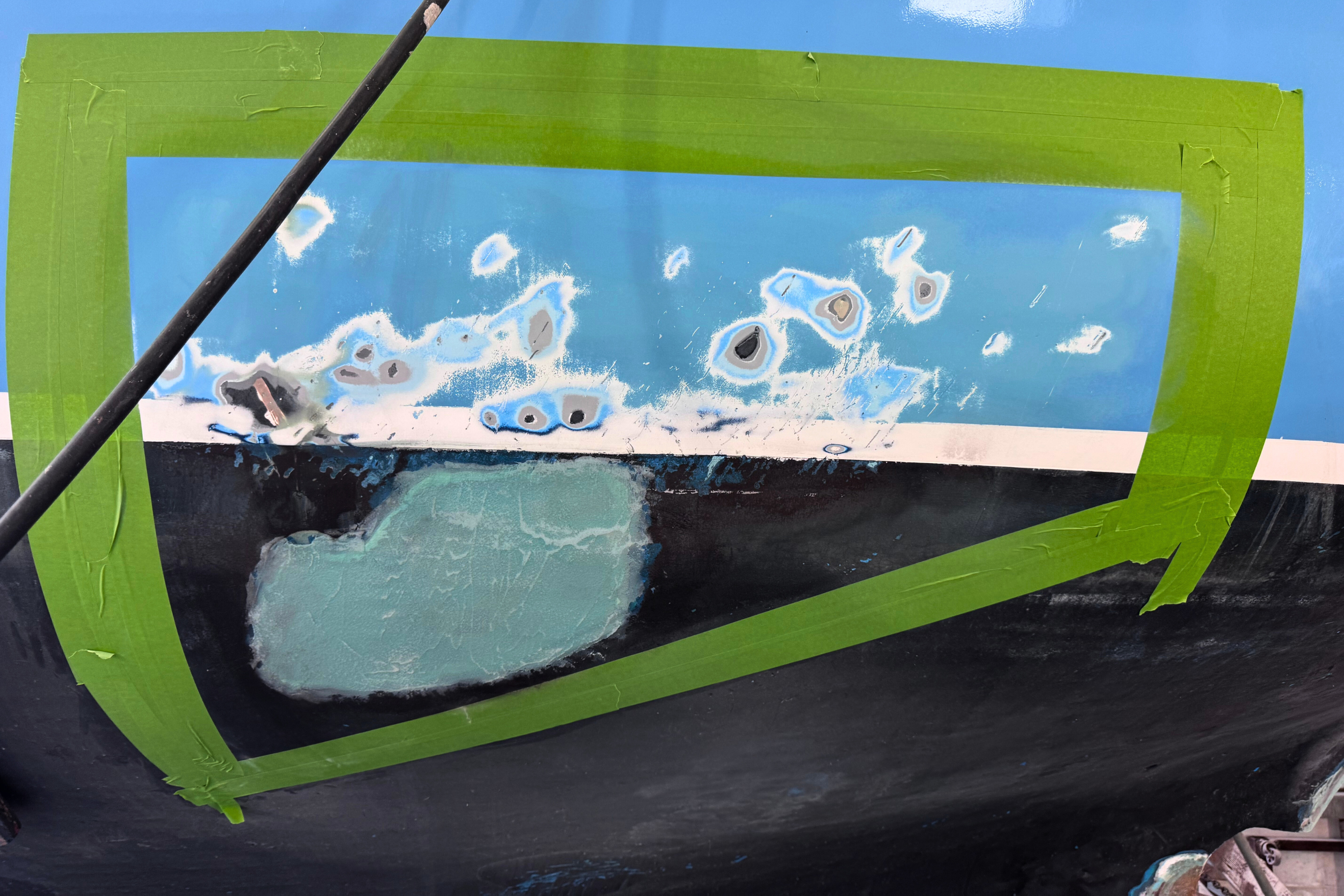How to repaint your boat. Step by step instructions and advice.