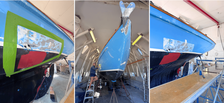How to sand and fair a boat successfully. 