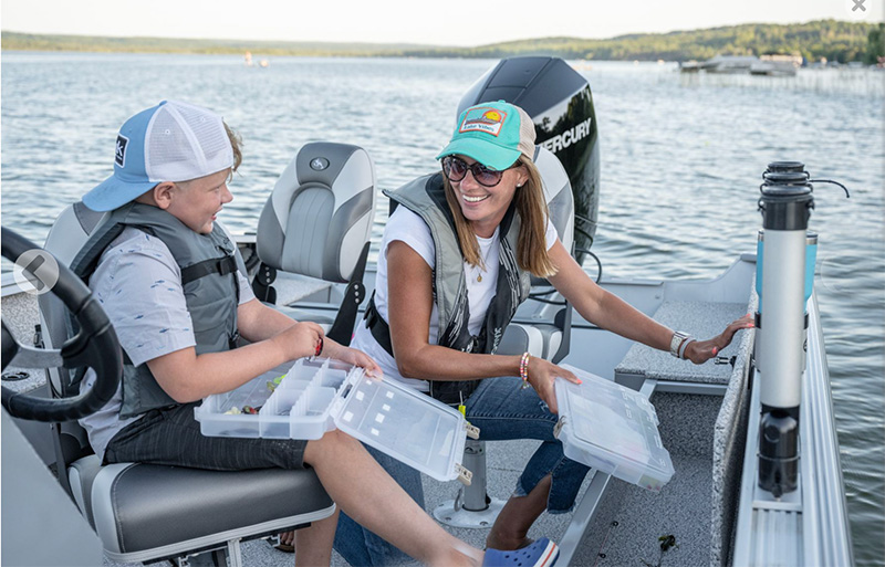 Family fishing