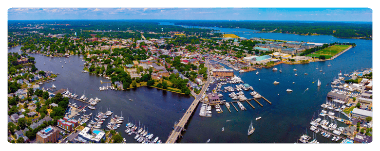 Annapolis Harbor from Above