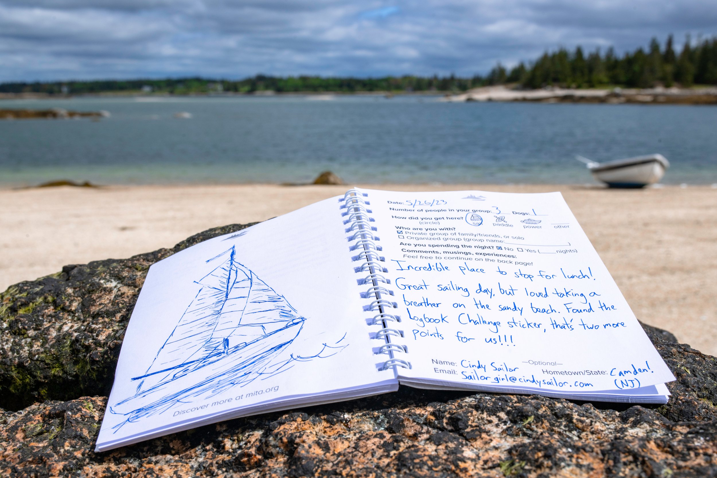 Tell your story in the MITA logbook