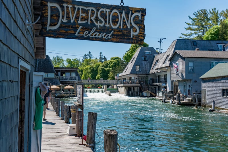 Leland Michigan, Fishtown