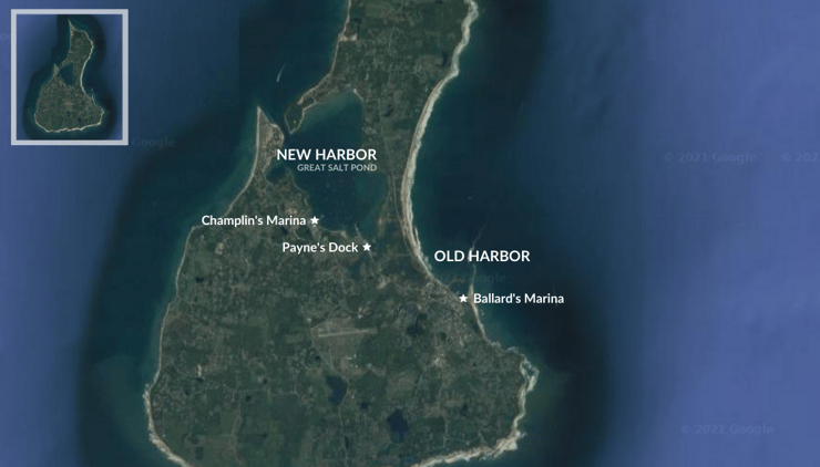 Block Island Harbors and Marinas