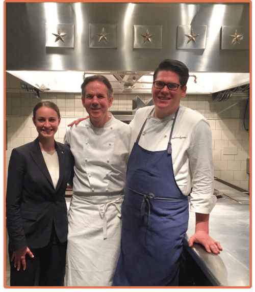 Max and Theresa Working At The French Laundry with Thomas Keller