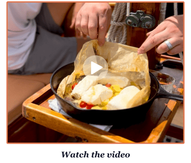 Learn how to cook fresh fish in the galley without making a mess. 