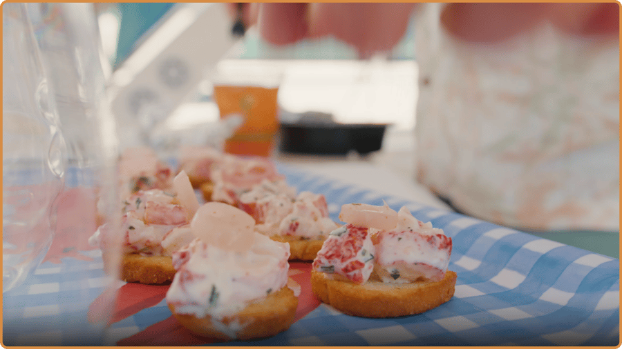 Cooler friendly lobster salad recipe