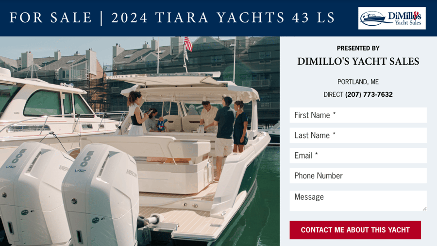 Tiara 43 LS for sale @DiMillos Yacht Sales
