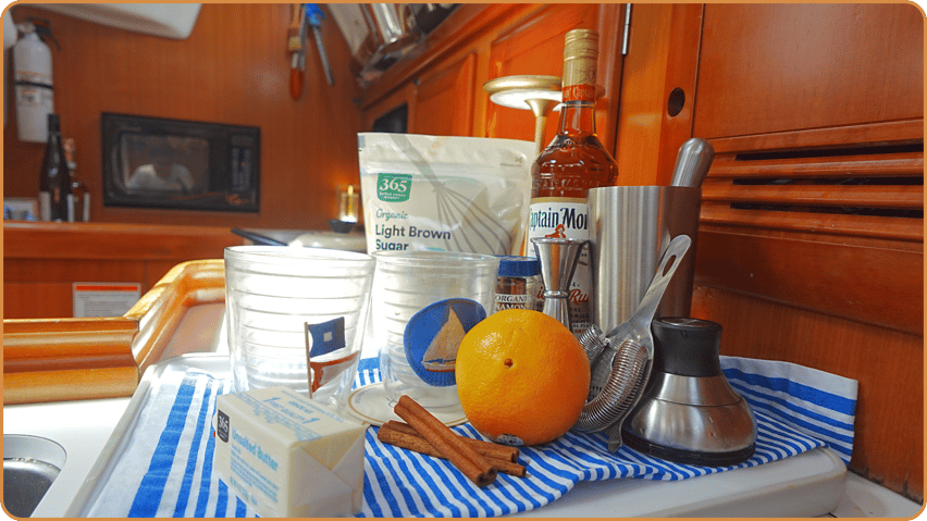 How to make hot buttered rum 