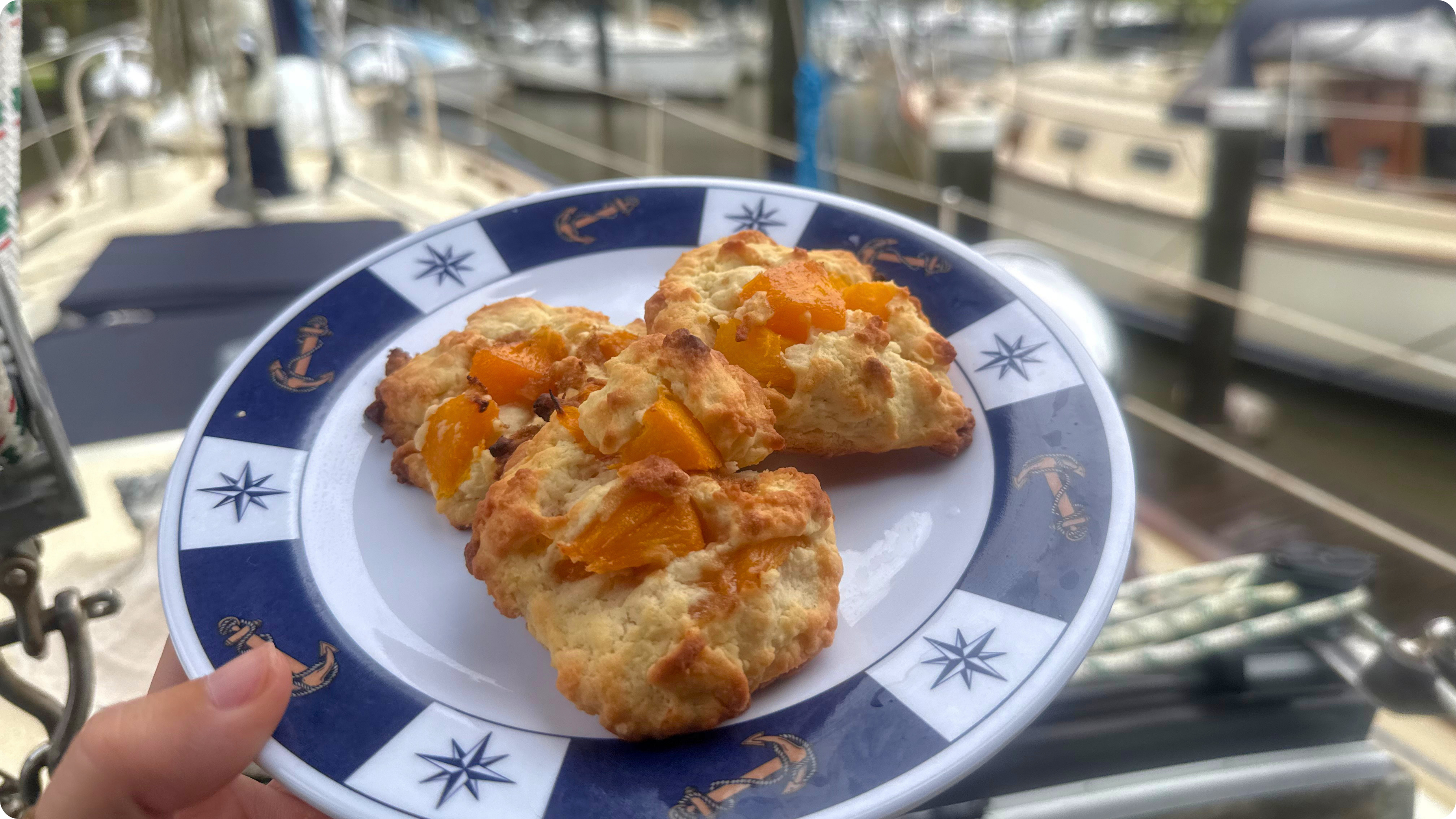 How to make pastries on a boat