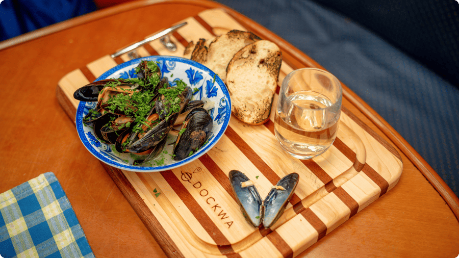 Provisioning local when cruising - how to spot great seafood in port. 