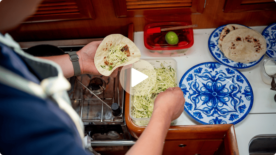 Best fish tacos, built for life aboard