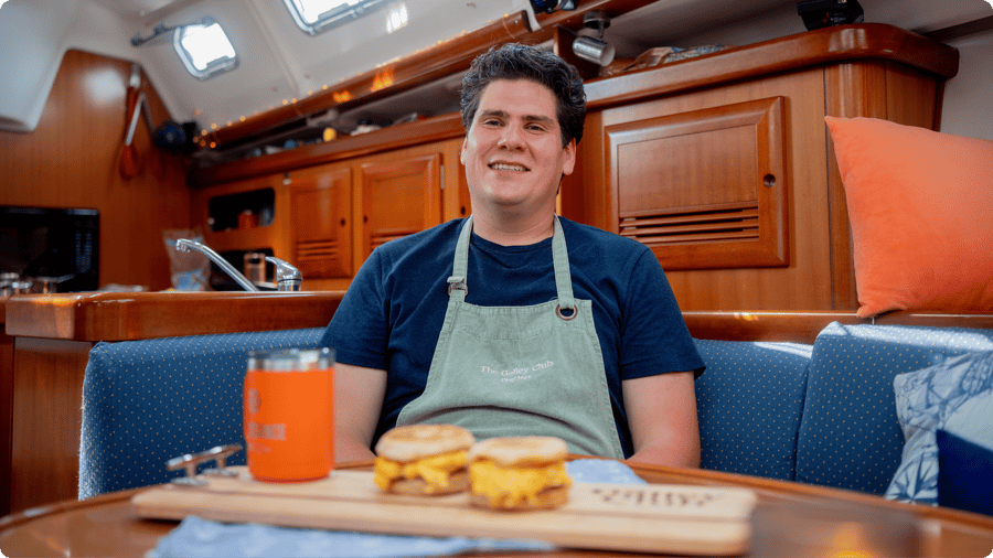 Breakfast sandwich hacks built for the galley