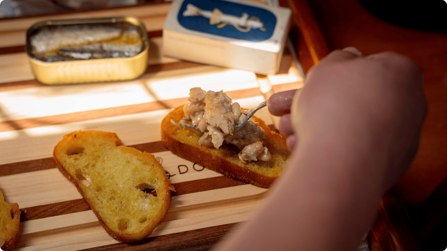 Mackerel and White Bean Smash