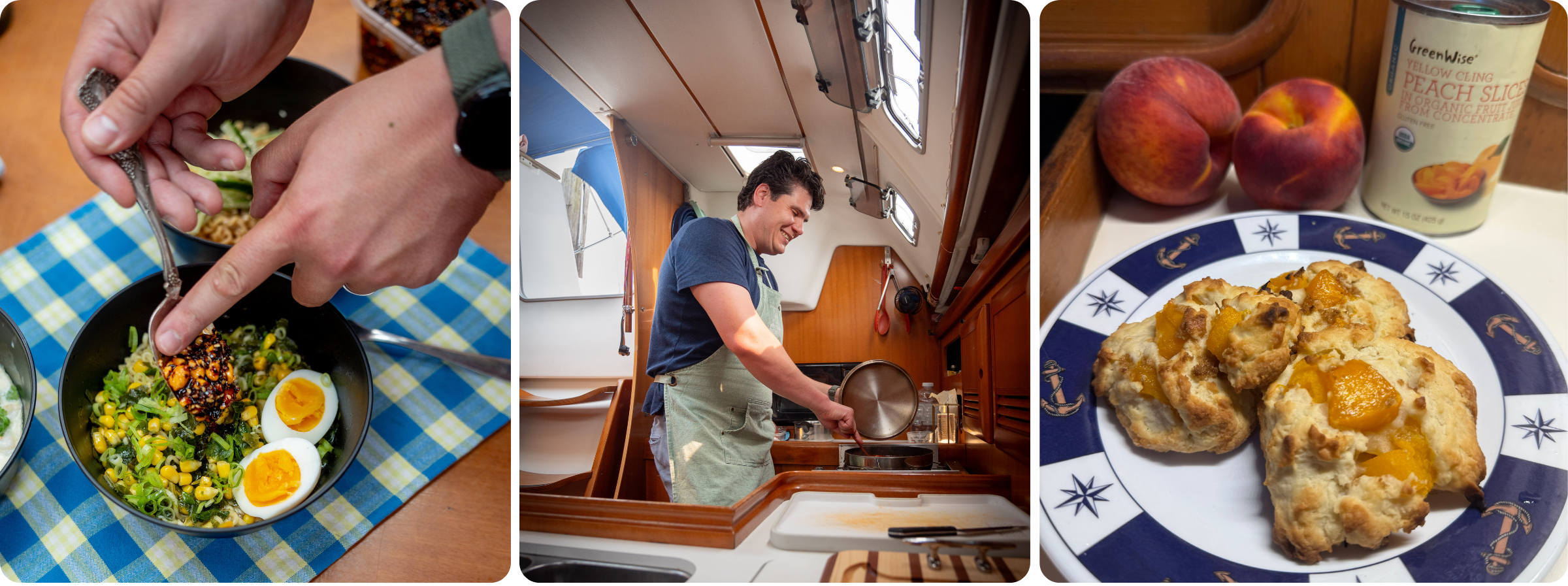 The best meals for blue water sailors