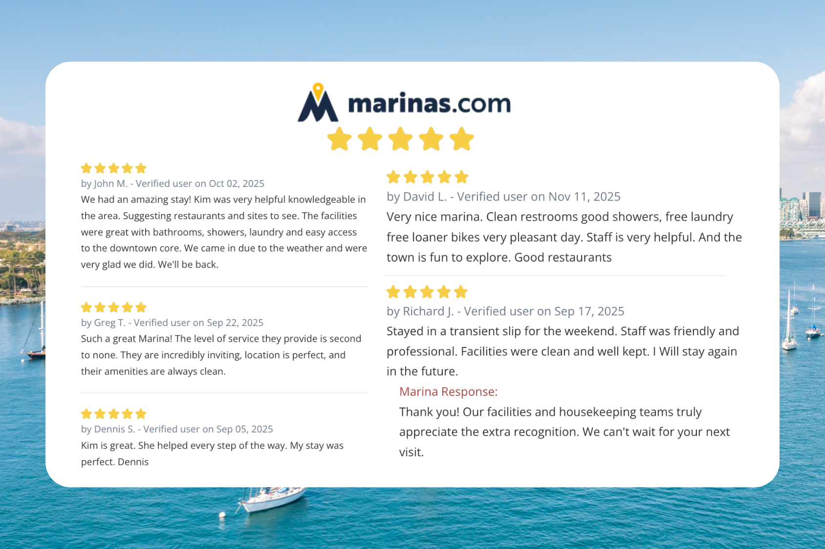 How to Use Boater Reviews to Bolster Customer Relationships and Grow Your Business